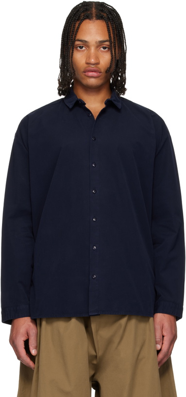 Photo: Toogood Navy 'The Draughtsman' Shirt