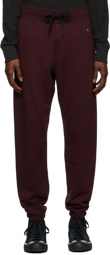 Photo: rag & bone Burgundy City Prospect Lounge Pants