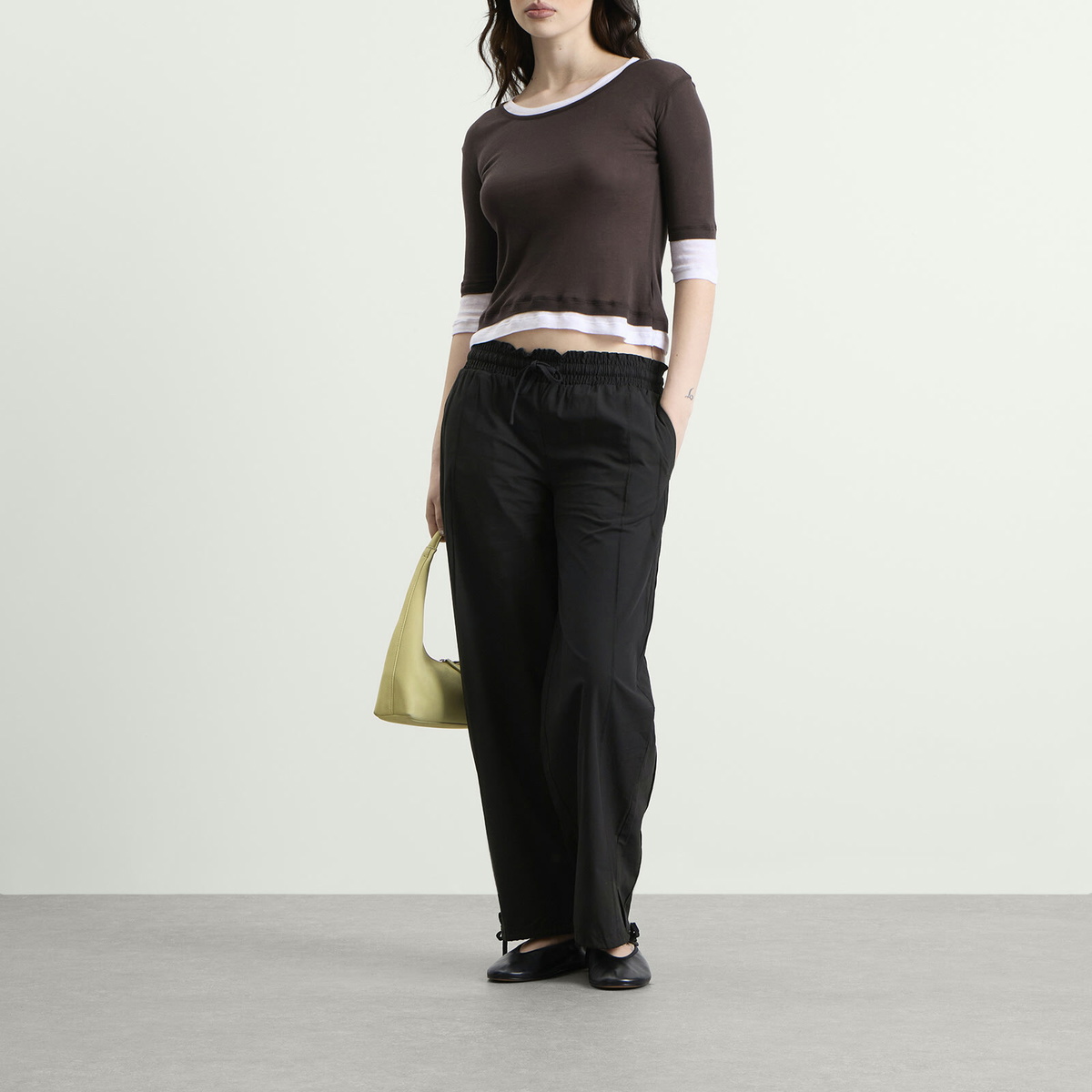 Peachy Den Women's Deba Trousers in Onyx