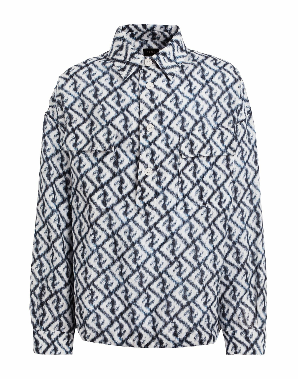 Fendi Mens Shirt in Blue