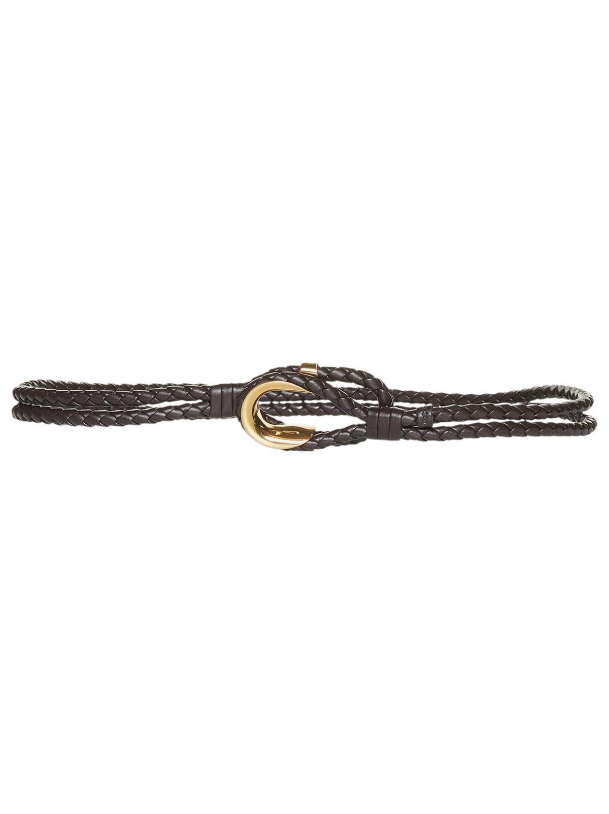 Intrecciato leather belt BOTTEGA VENETA pour femme | NET-A