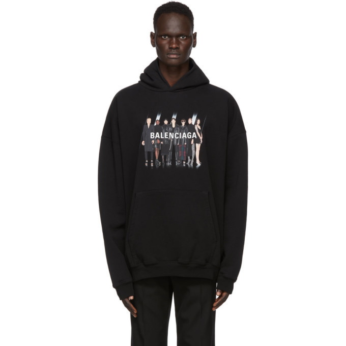 Balenciaga Black Oversized The Real Balenciaga Hoodie Balenciaga