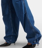 Dion Lee Parachute mid-rise wide-leg jeans