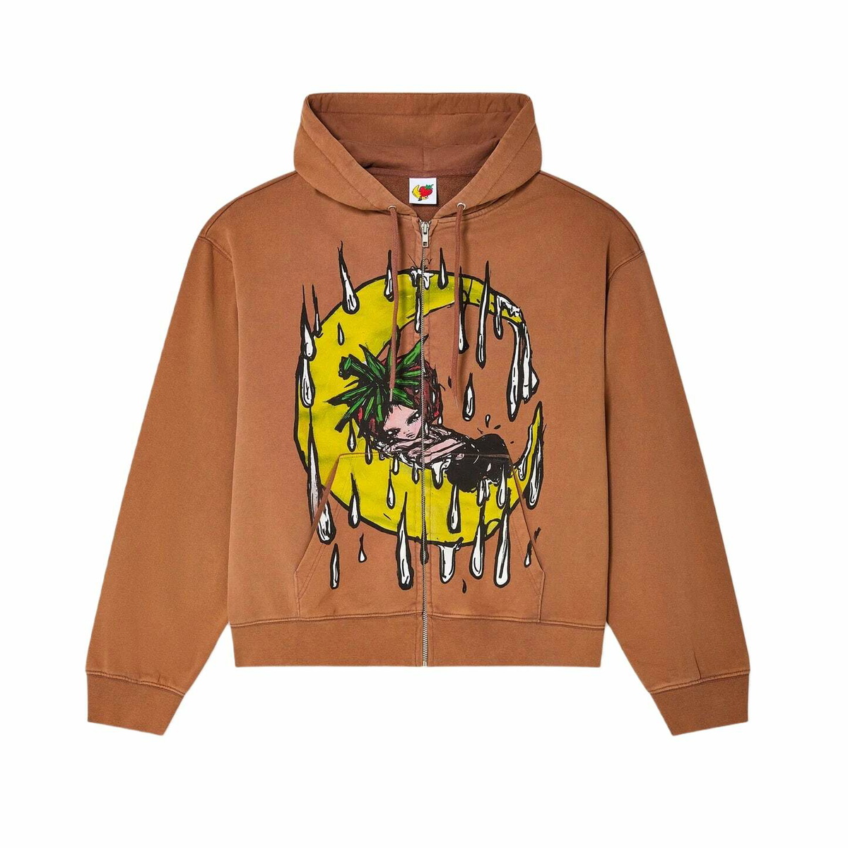 Sky High Farm Men's Flame Embroidered Shirt in Pink Sky High Farm