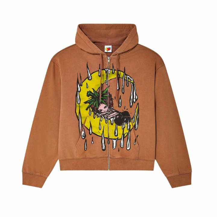 Photo: Sky High Farm Unisex Eri Zip Up Hoodie Knit