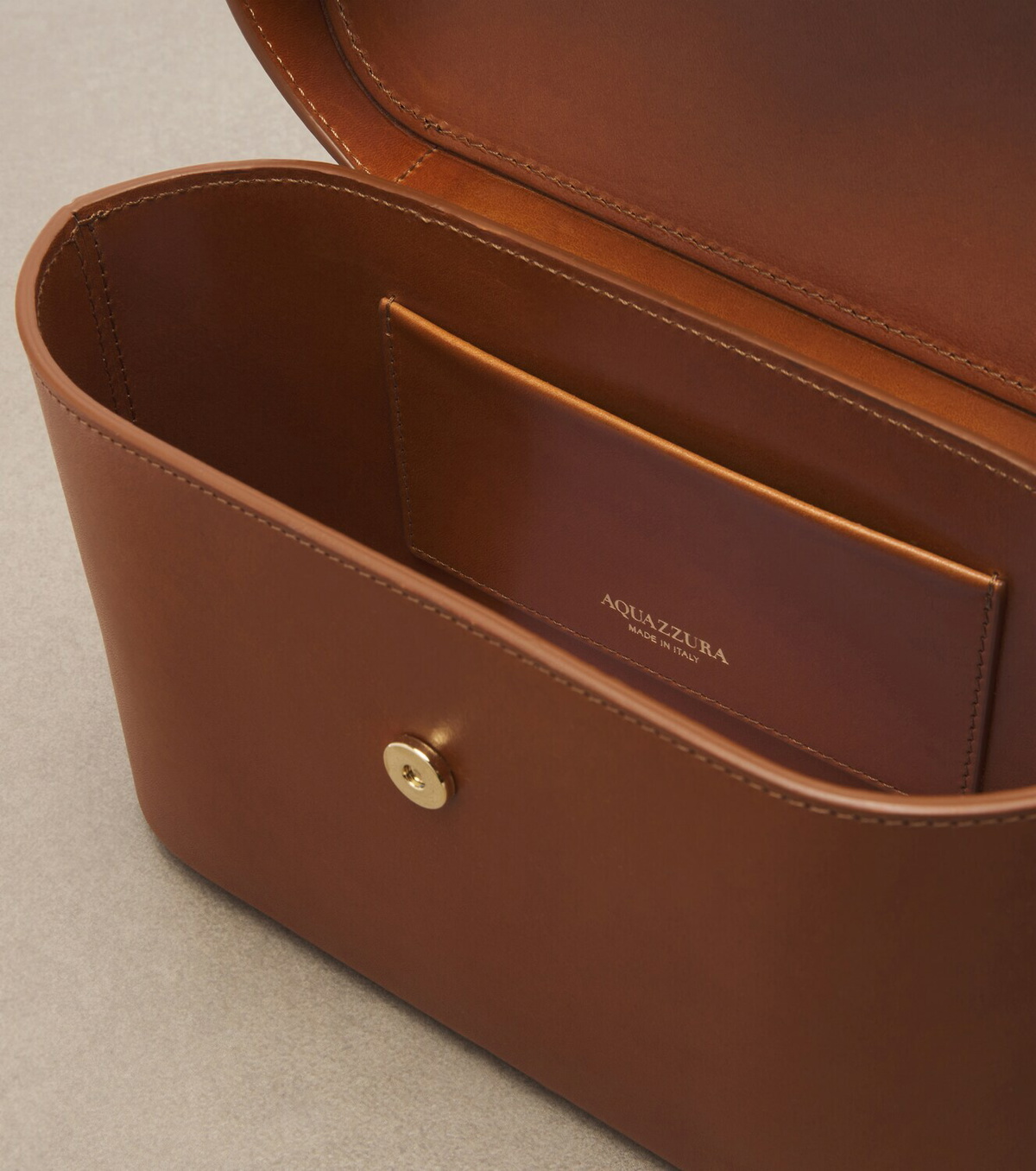 Aquazzura Belgravia Small leather vanity bag