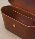Aquazzura Belgravia Small leather vanity bag