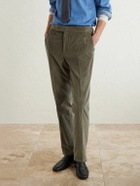 Thom Sweeney - Cotton and Wool-Blend Corduroy Suit - Green
