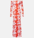 Alexandra Miro Mila printed jersey maxi dress