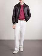 Zegna - Silk, Cashmere and Linen-Blend Sweater - Pink