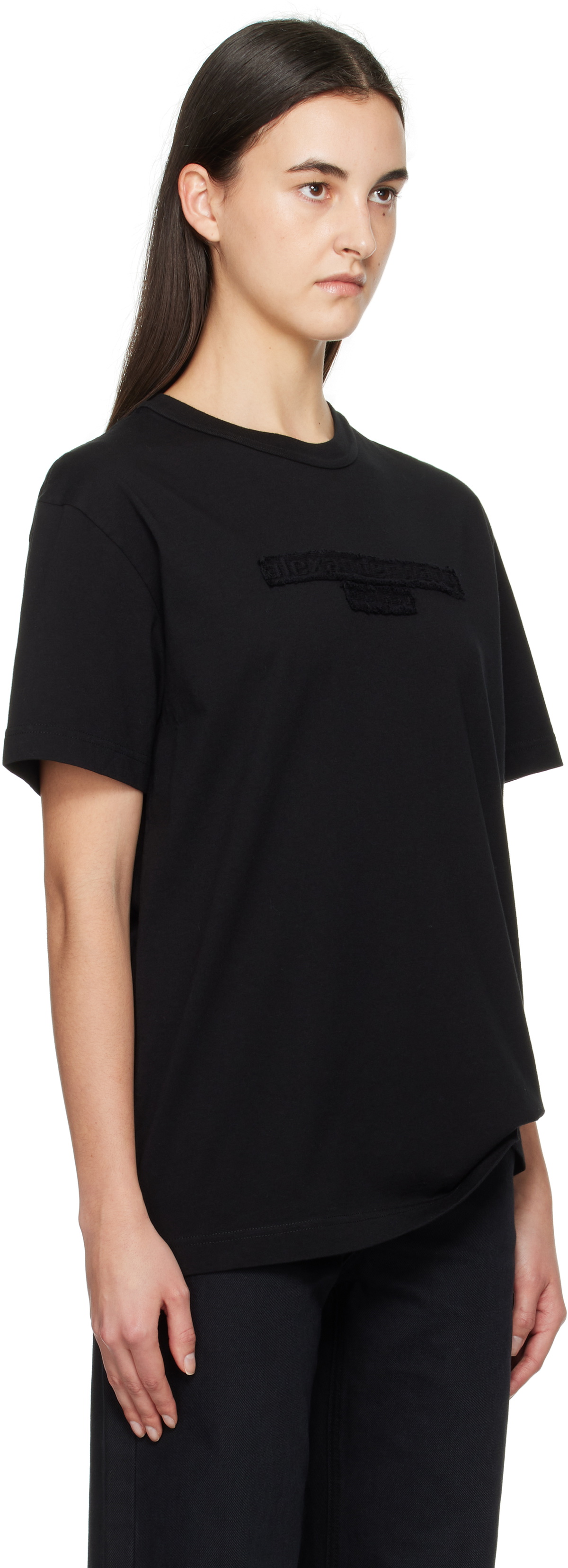 ALEXANDER WANG】DISTRESSED MUSCLE TEE S