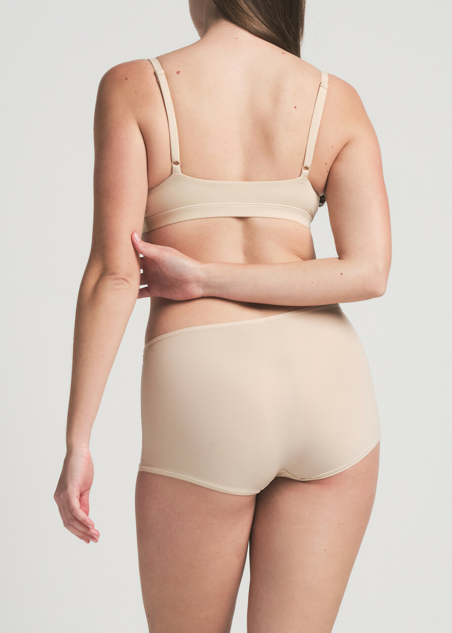 Skims Stretch-jersey boy Shorts Cream