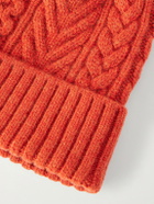 OrSlow - Aran Wool Beanie - Orange