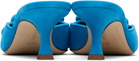 Manolo Blahnik Blue Maysale Heels