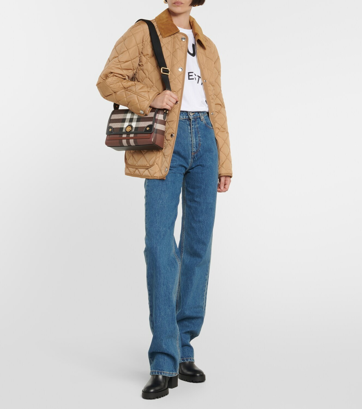 【関税込み】BURBERRY DENIM JEANS Burberry Straight Fit Japanese Denim Jeans | REVERSIBLE