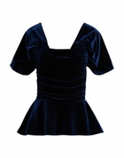 Chiara Boni La Petite Robe Womens Top Midnight in Blue