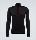 Moncler Grenoble - Quarter-zip turtleneck sweatshirt