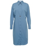 Brunello Cucinelli - Embellished cotton dress