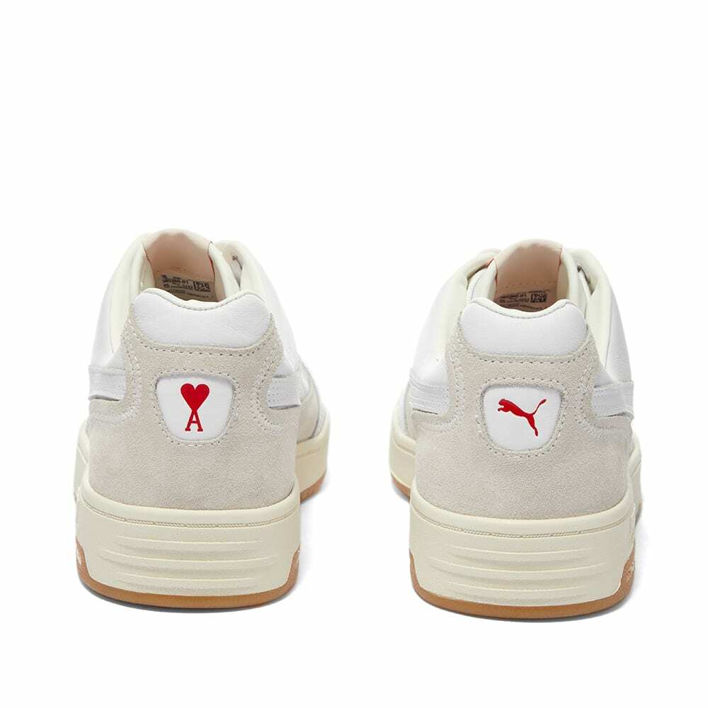 Puma x AMI Slipstream Low Sneakers in Puma White/Pristine Puma display picture 2