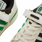 Adidas Men's Forum 84 Low Sneakers in White/Core Black/Green