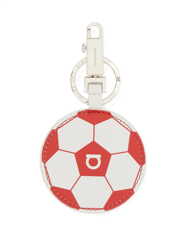 Photo: Ferragamo Mens Keychain - Citymatch Capsule in Red