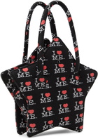 Ashley Williams Black 'I Heart Me' Bag
