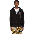 Versace Jeans Couture Black Curb Chain Hoodie