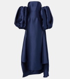 Solace London Lea cape twill gown