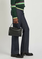 JW Anderson Loafer Small Leather top Handle bag - Black - One Size