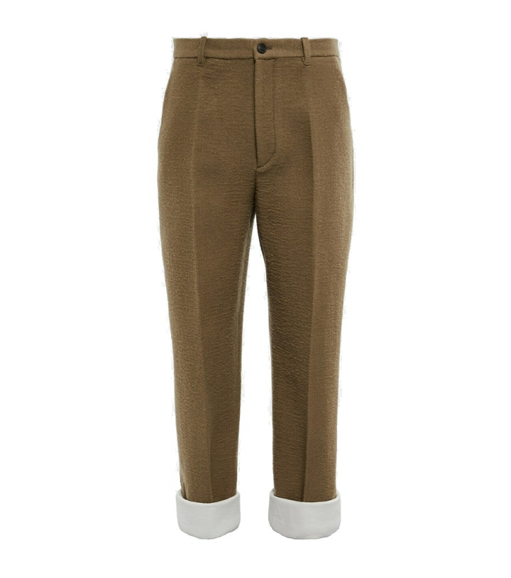 Photo: The Row - Gustavo high-rise wool-blend pants