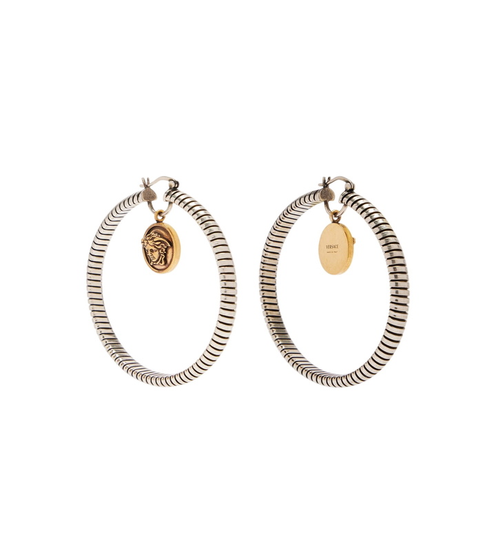 Photo: Versace 925 sterling silver earrings