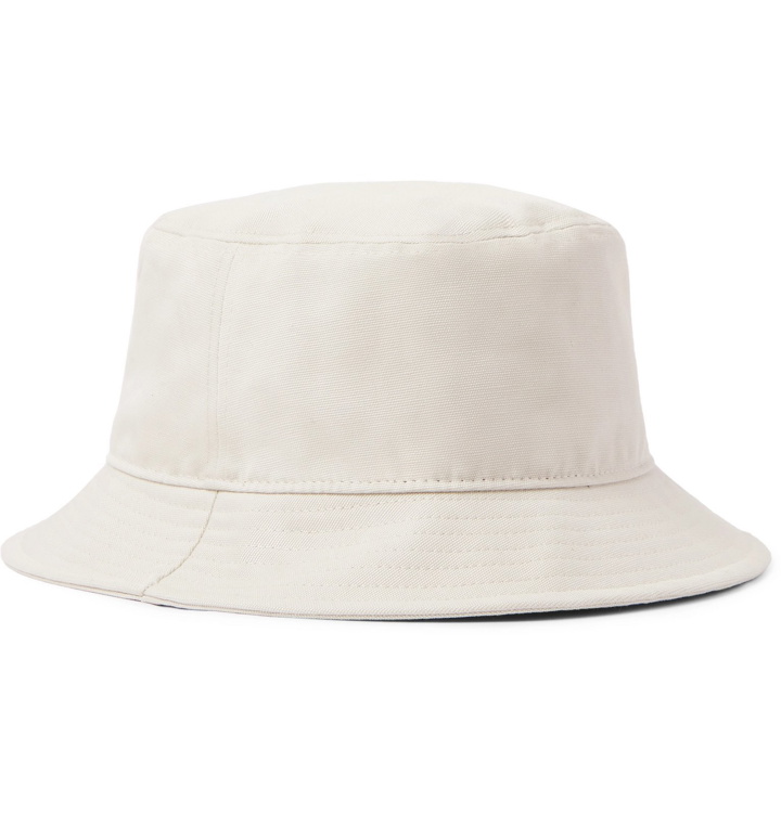 Photo: Acne Studios - Brun Cotton-Canvas Bucket Hat - White