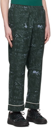 Brain Dead Green Hedgehog Pyjama Pants