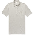 Massimo Alba - Wembley Linen-Piqué Polo Shirt - Stone