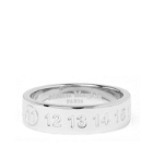 Maison Margiela - Engraved Sterling Silver Ring - Silver