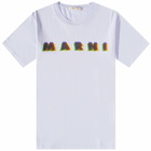 Marni Men's Logo T-Shirt in Thistle