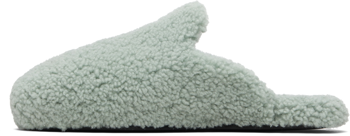 Tekla Green Home Slippers