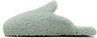 Tekla Green Home Slippers