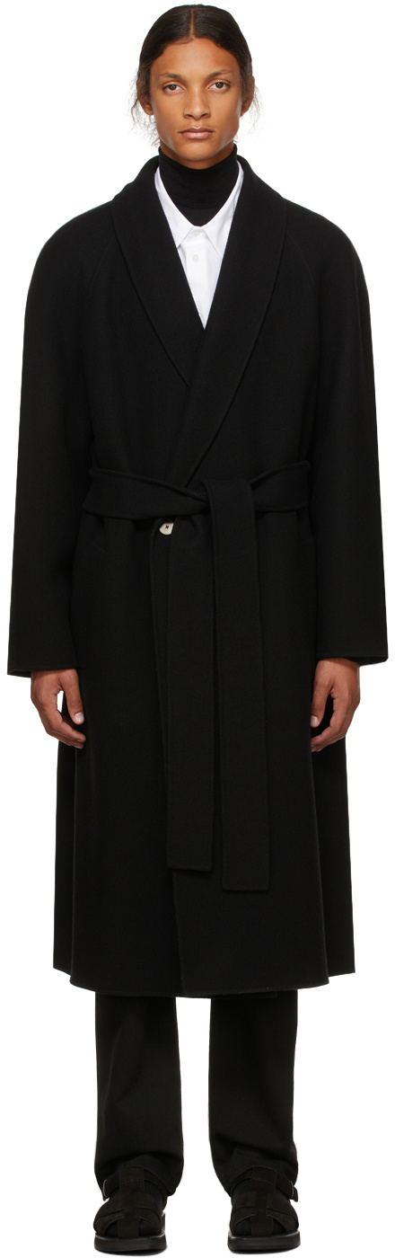 The Row Black Ferro Coat The Row