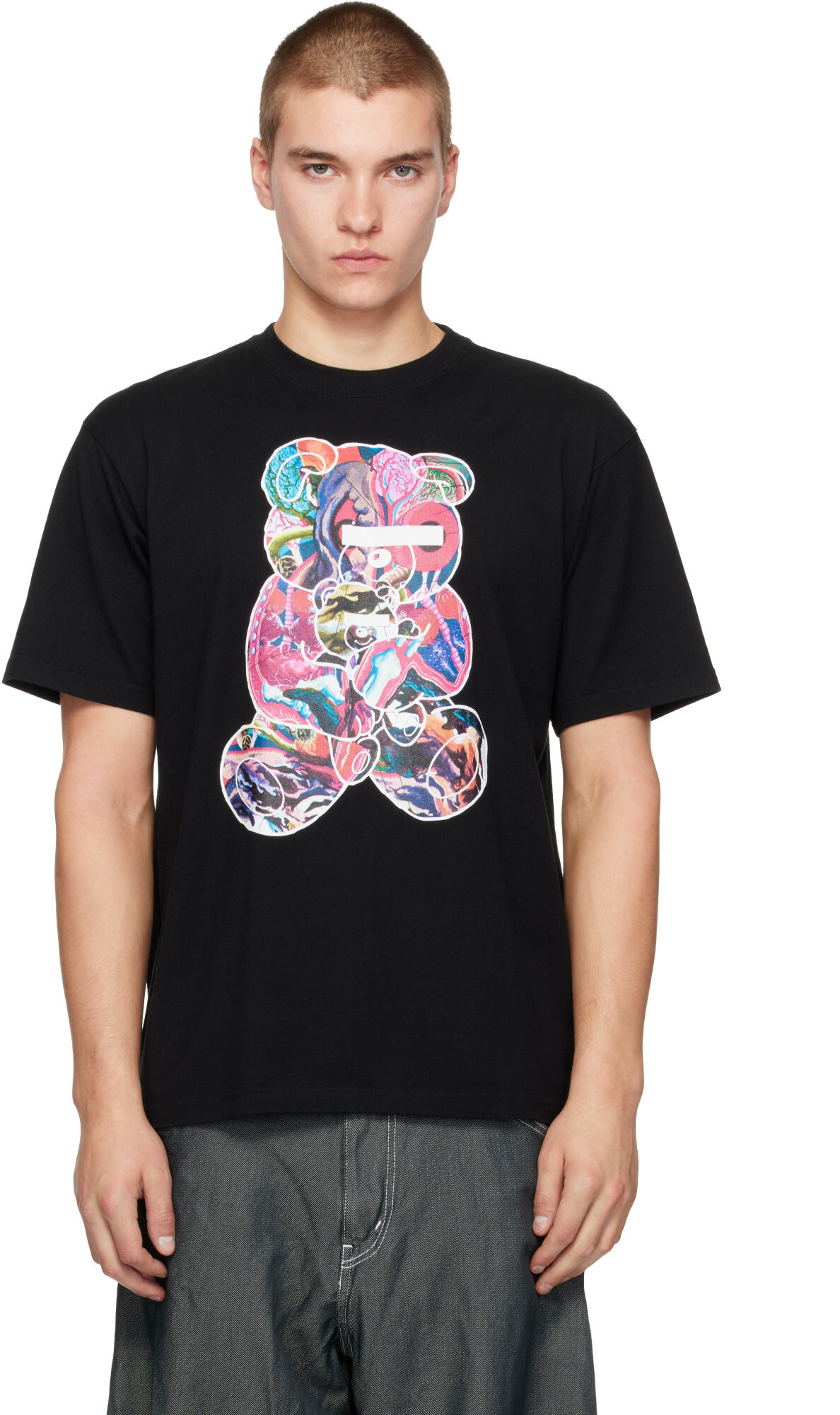 y*a様 Undercover Tシャツ 手ハート グラフィック Undercover Bear Heart Tee Undercover