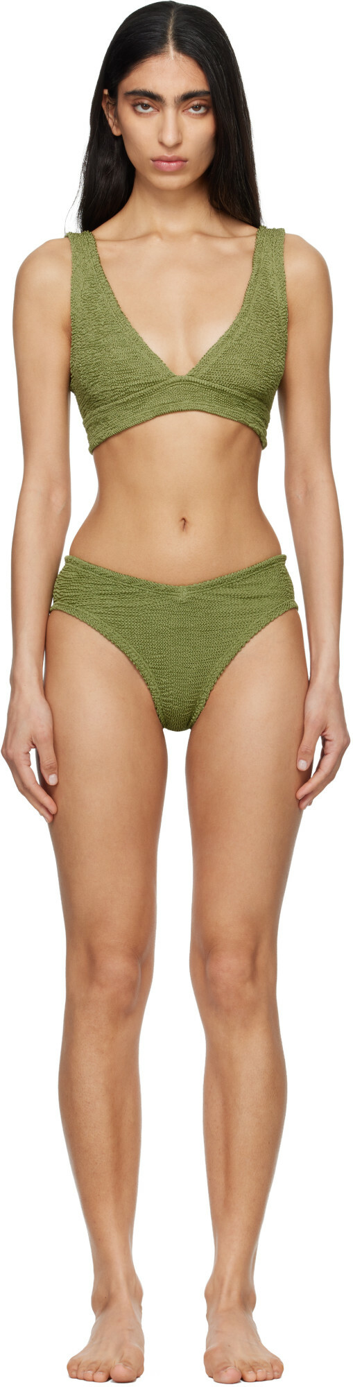 Hunza G Green Angel Bikini