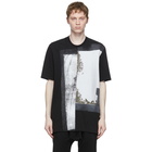 Julius Black Jersey Split T-Shirt