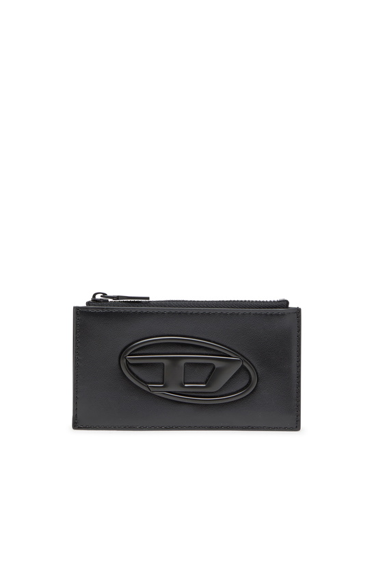 Photo: Diesel Leather card holder - Card cases Mens in Black