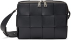 Bottega Veneta Black Small Cassette Bag