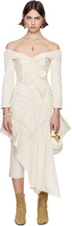 Renaissance Renaissance SSENSE Exclusive Bridal Capsule Coco Minidress