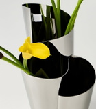 Georg Jensen Fold stainless steel vase