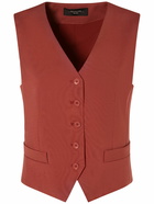 WEEKEND MAX MARA Chimera Stretch Wool Vest