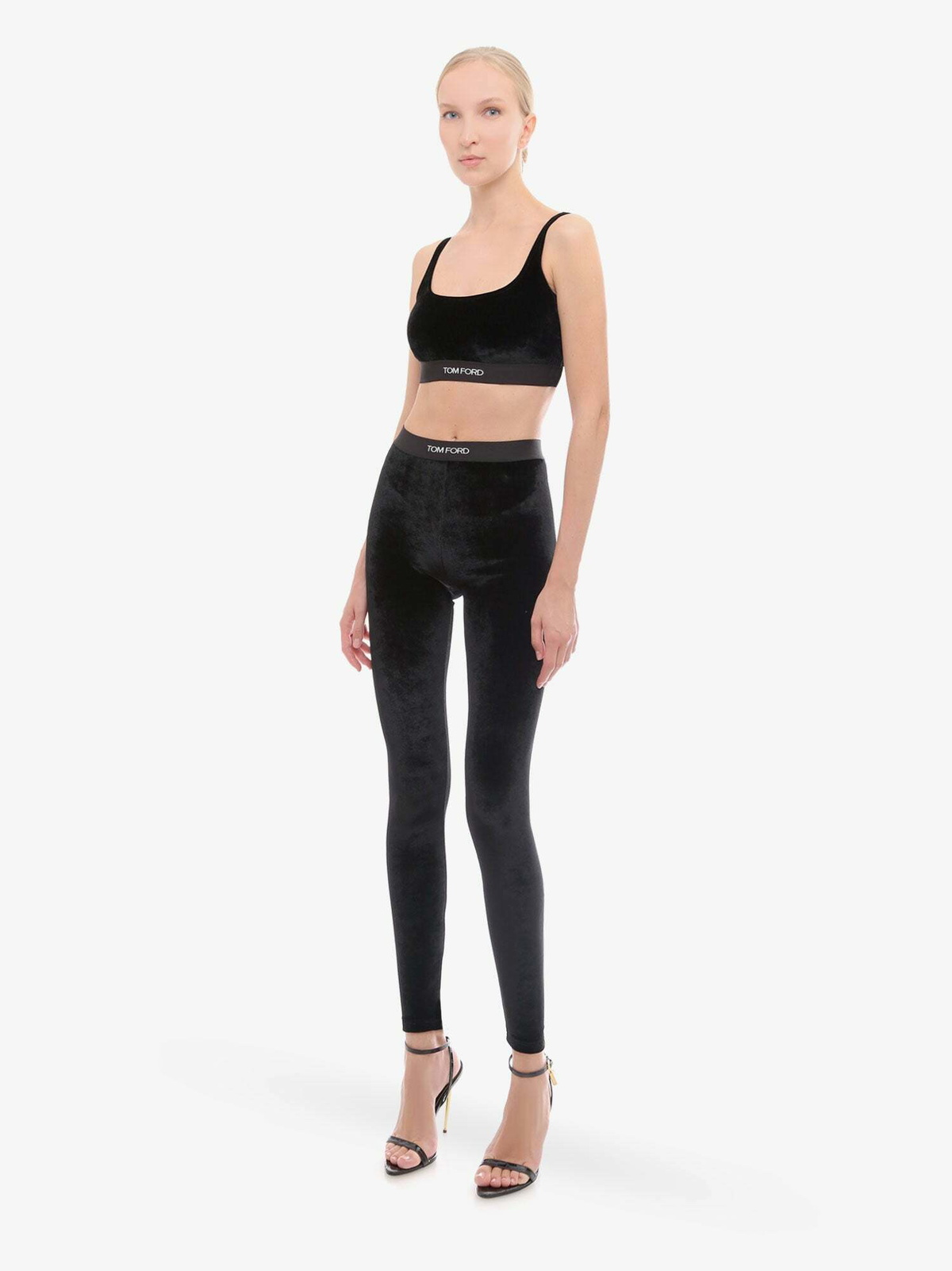 Tom Ford Logo Waist leggings - Women's - Polyamide/elastane in Black