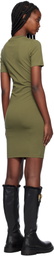Versace Jeans Couture Khaki Vestiti Minidress