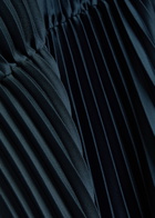 Joseph Volta Plissé Satin-crepe Midi Dress Indigo